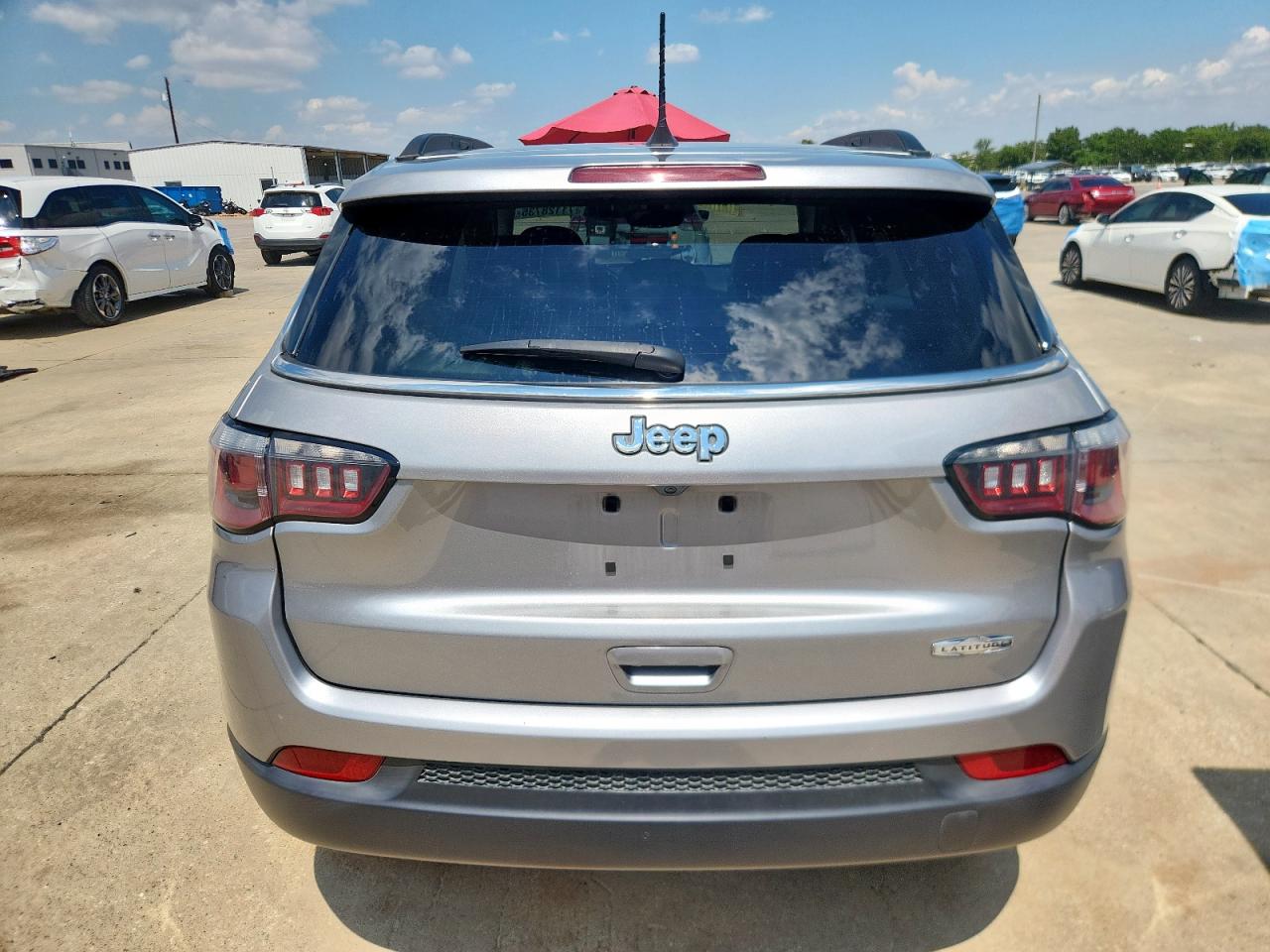 2019 Jeep Compass Latitude VIN: 3C4NJCBB0KT614684 Lot: 71128735