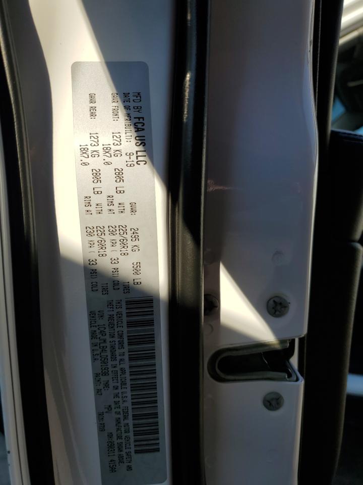 2020 Jeep Cherokee Latitude Plus VIN: 1C4PJMLB4LD501938 Lot: 84385235