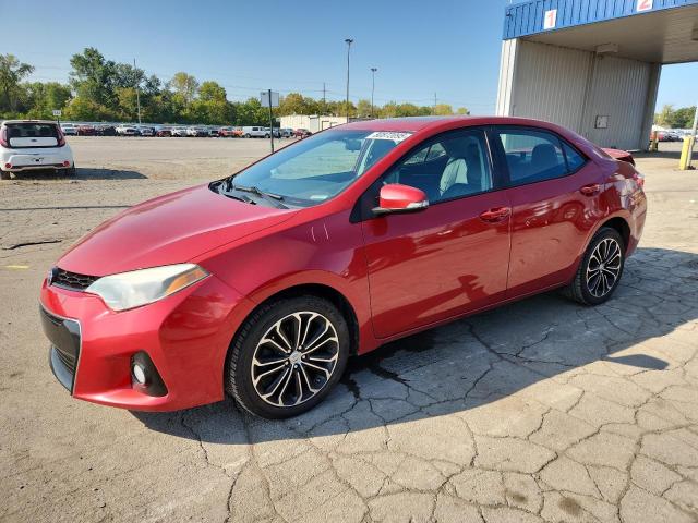  TOYOTA COROLLA 2016 Красный