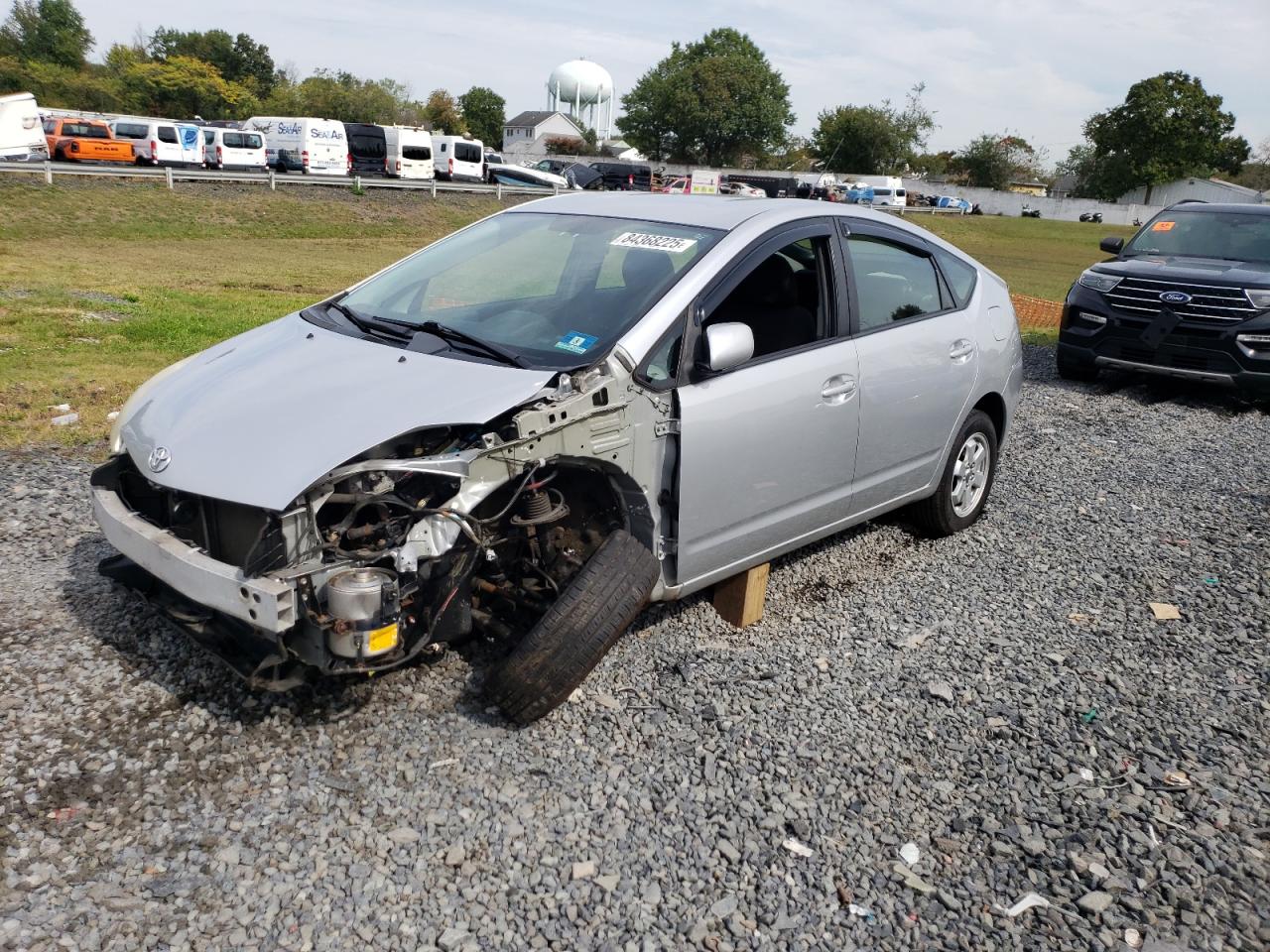 2009 TOYOTA PRIUS SILVER VIN: JTDKB20UX97870814
