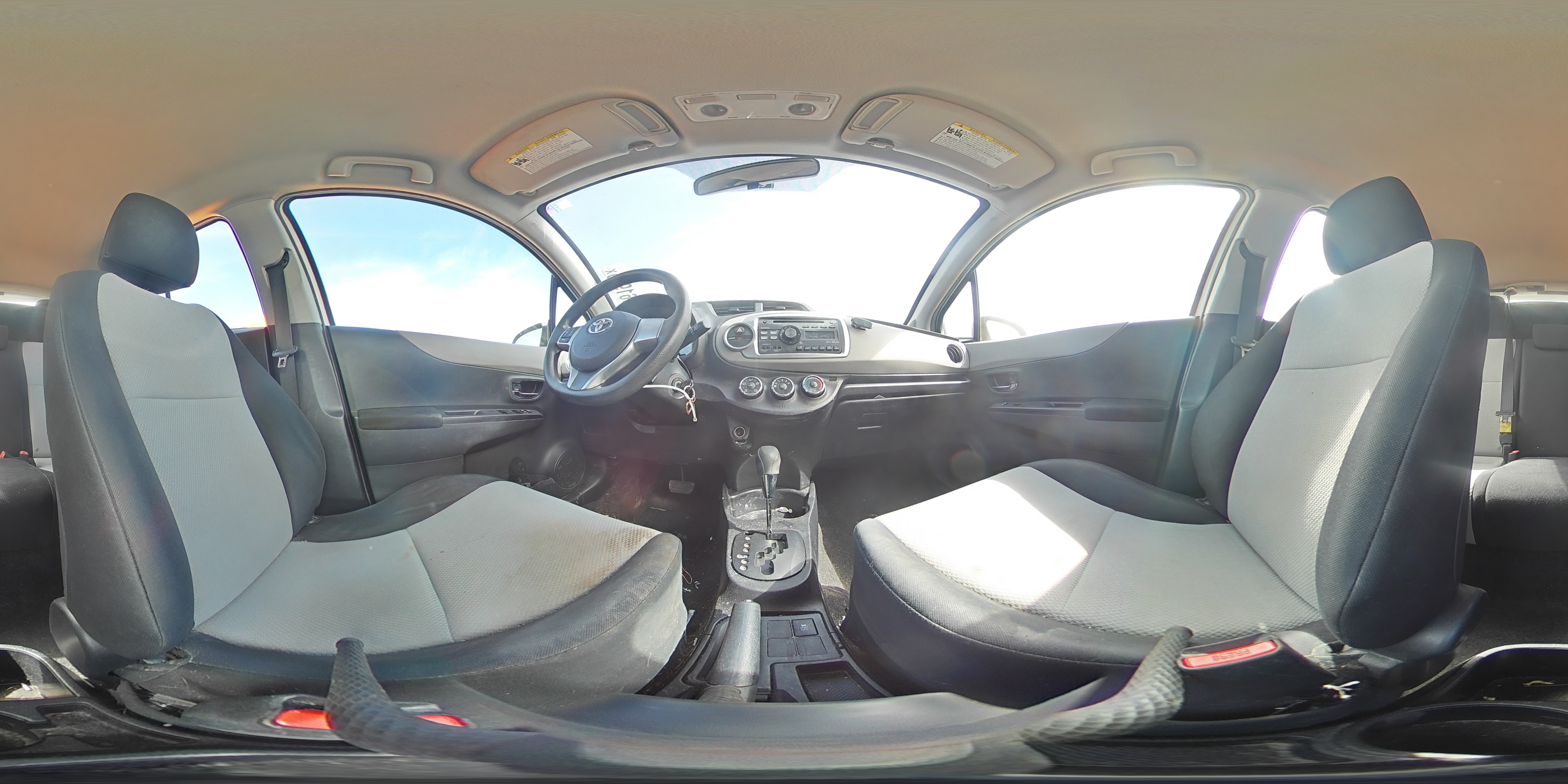 2014 Toyota Yaris VIN: JTDKTUD30ED591524 Lot: 80061945