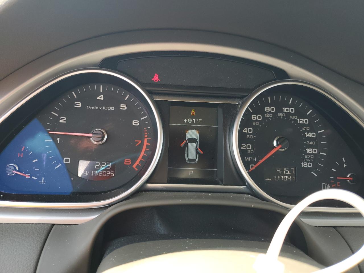 2015 Audi Q7 Premium VIN: WA1CGAFE5FD033170 Lot: 80878165