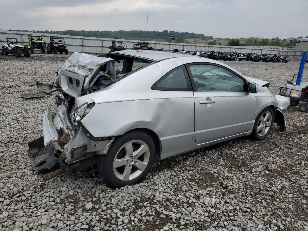 2008 Honda Civic Exl silver null gas 2HGFG129X8H546711 photo #4
