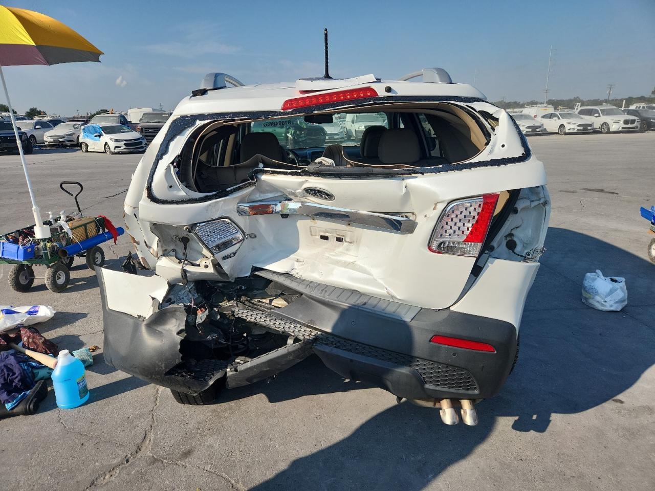 2013 Kia Sorento Lx VIN: 5XYKT3A63DG324676 Lot: 81004665