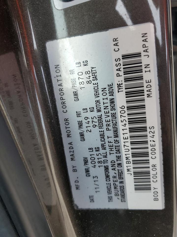 2014 Mazda 3 Sport VIN: JM1BM1U71E1145706 Lot: 81577555