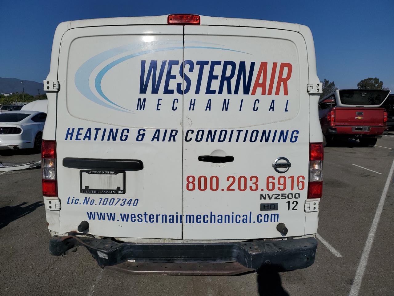 2015 Nissan Nv 1500 VIN: 1N6BF0KX2FN808442 Lot: 81235945