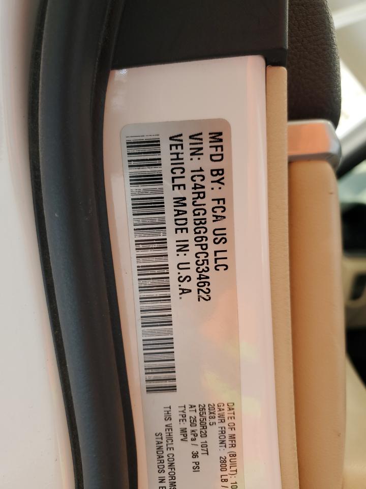 2023 Jeep Grand Cherokee Limited VIN: 1C4RJGBG6PC534622 Lot: 70497915