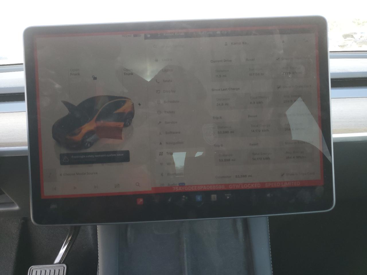 2023 Tesla Model Y VIN: 7SAYGDEE8PA068598 Lot: 84741425