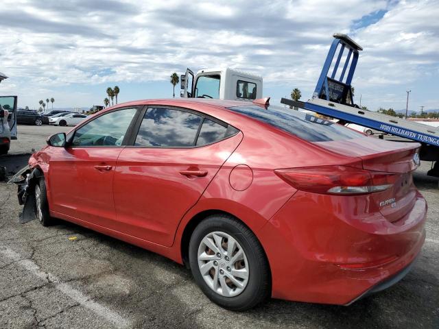  HYUNDAI ELANTRA 2018 Красный