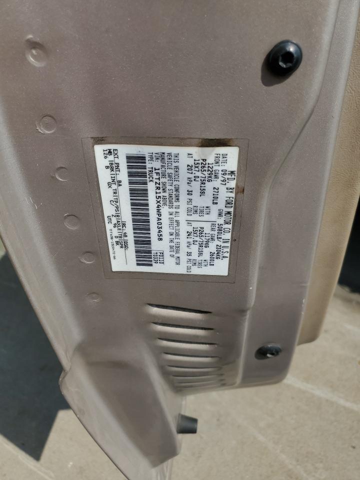 1998 Ford Ranger Super Cab VIN: 1FTZR15X4WPA03458 Lot: 80135975