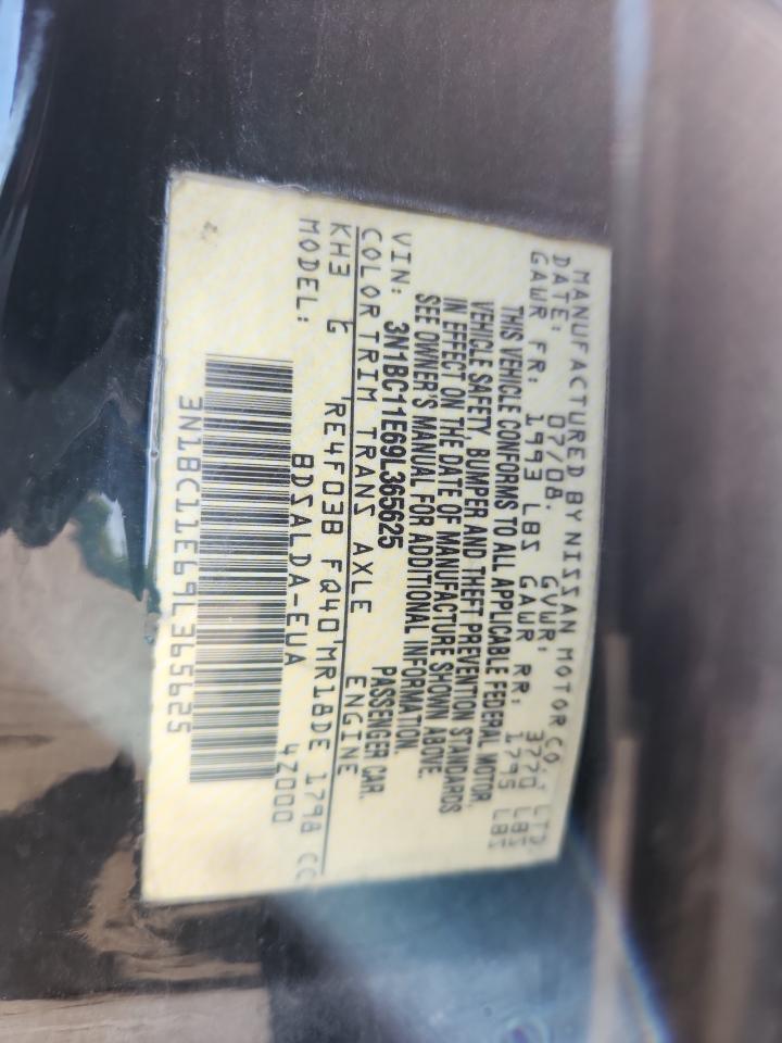 2009 Nissan Versa S VIN: 3N1BC11E69L365625 Lot: 80335285