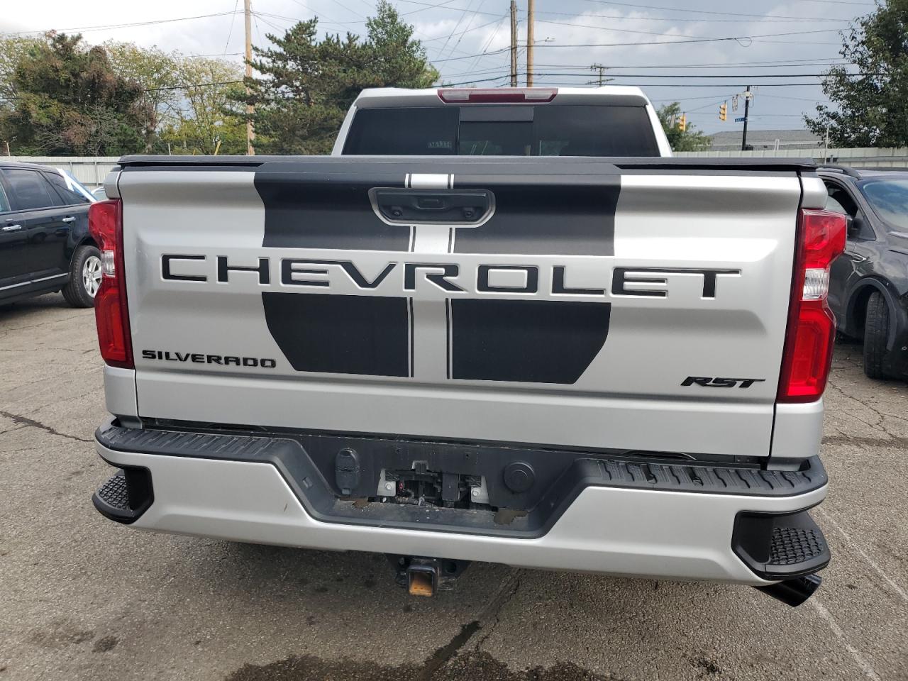 2022 Chevrolet Silverado K1500 Rst VIN: 1GCUDEED0NZ553586 Lot: 81773285