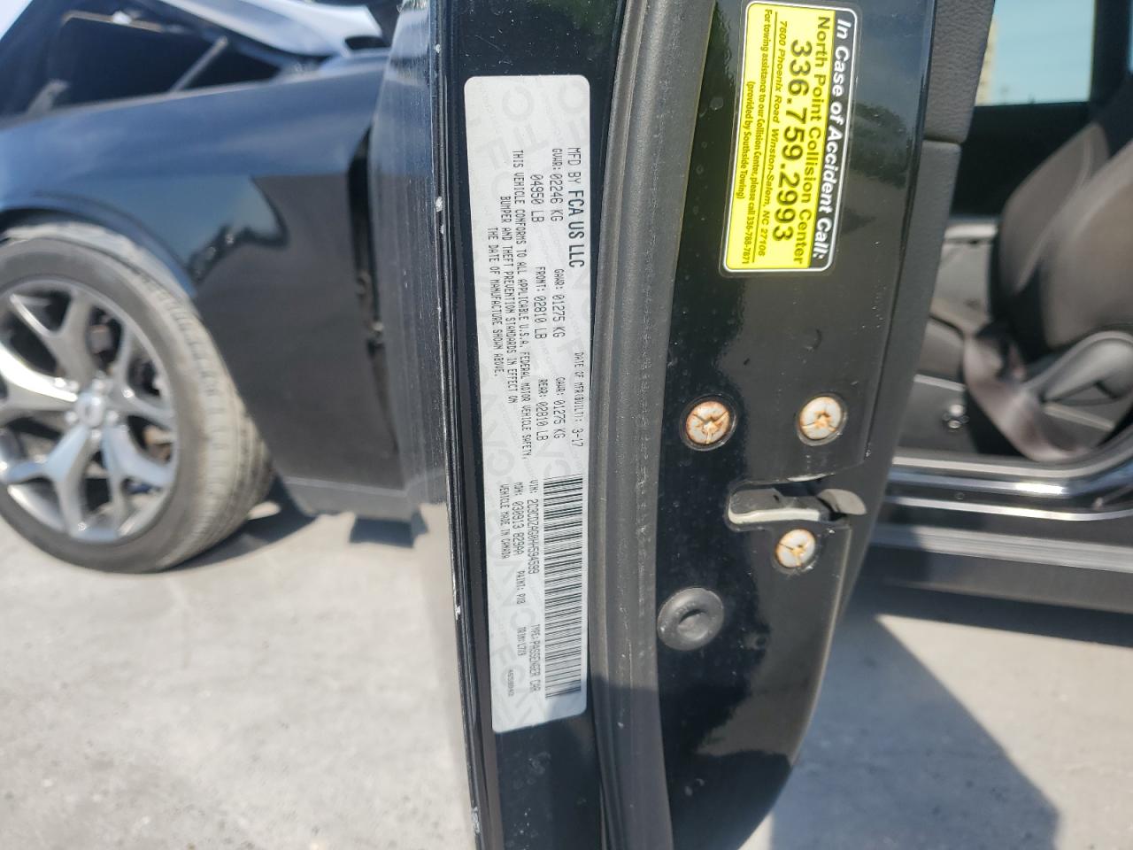 2017 Dodge Challenger Sxt VIN: 2C3CDZAG0HH594599 Lot: 81924165