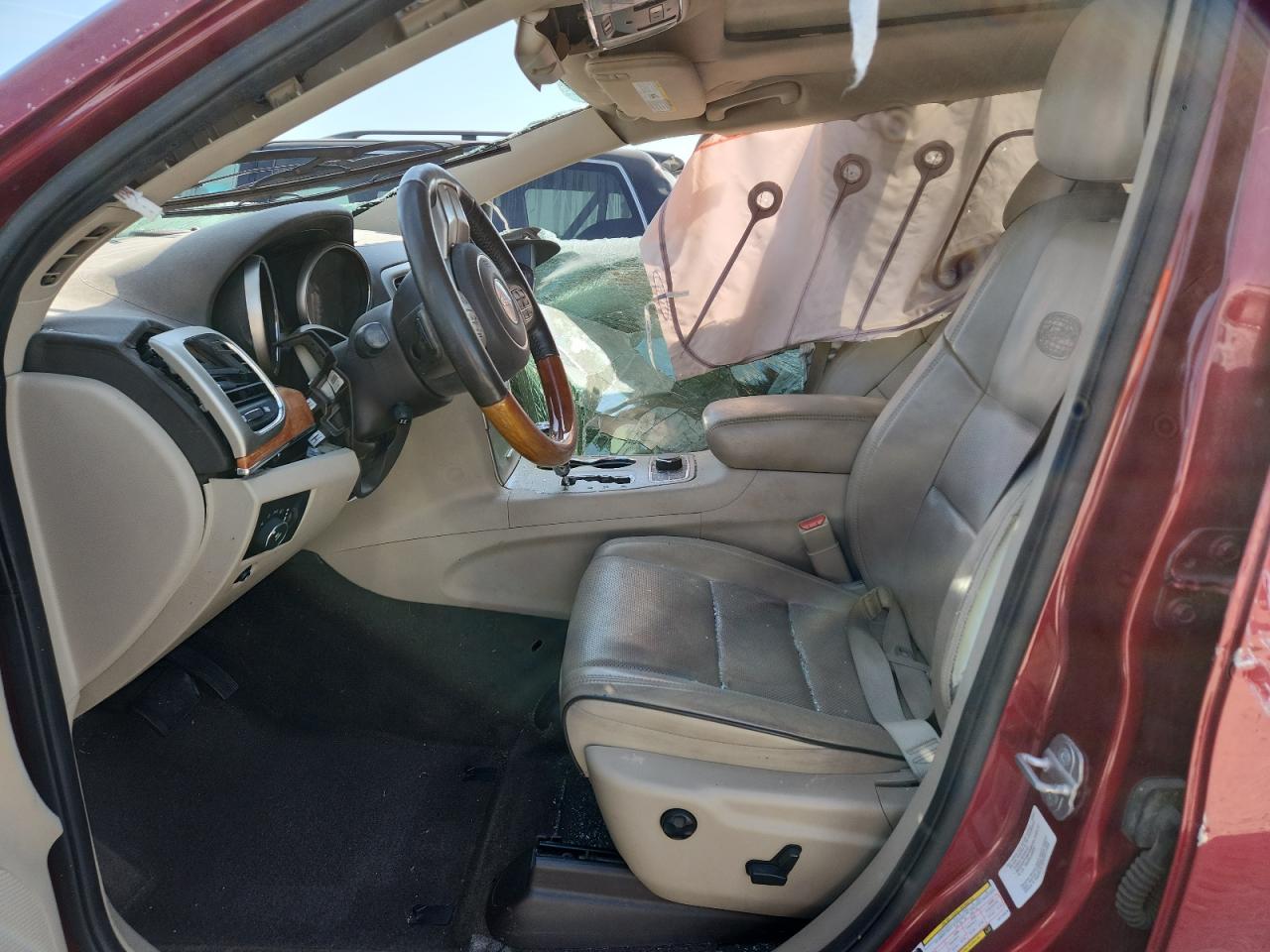 2012 Jeep Grand Cherokee Overland VIN: 1C4RJFCT4CC112879 Lot: 80381625