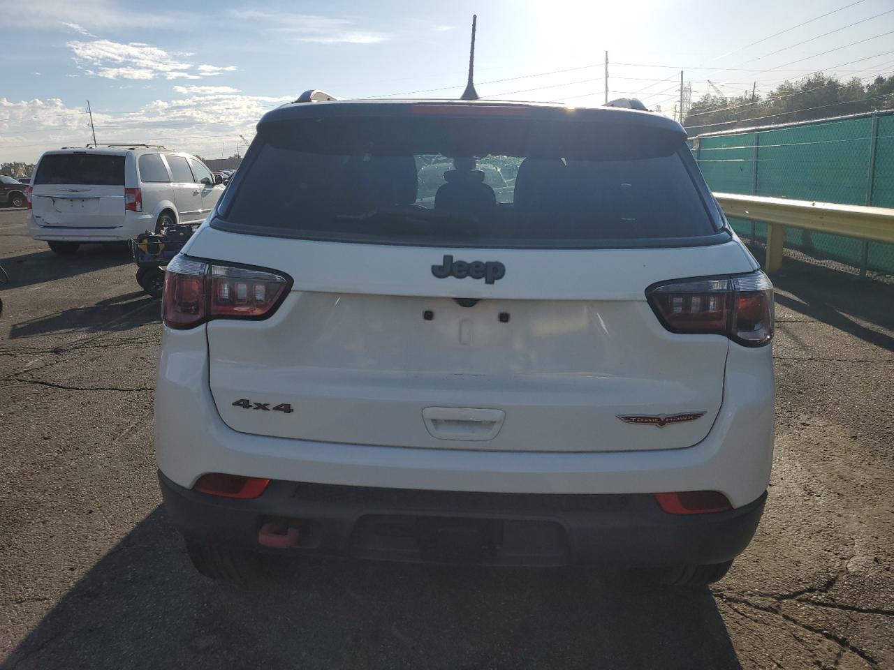 2018 Jeep Compass Trailhawk VIN: 3C4NJDDB1JT129035 Lot: 81118565
