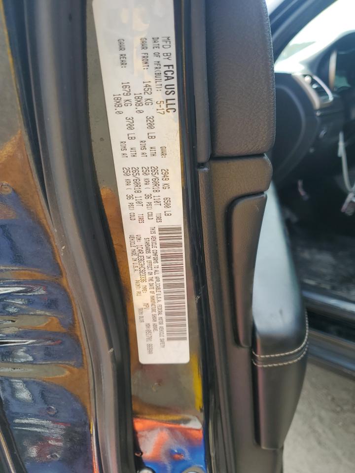 2017 Jeep Grand Cherokee Limited VIN: 1C4RJEBG3HC923336 Lot: 84735445