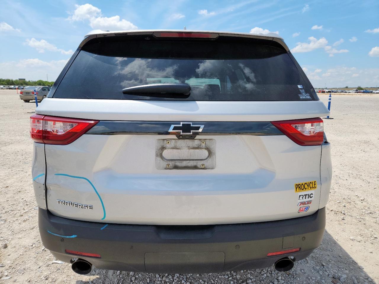 2021 Chevrolet Traverse Rs VIN: 1GNERJKW8MJ266019 Lot: 81150405