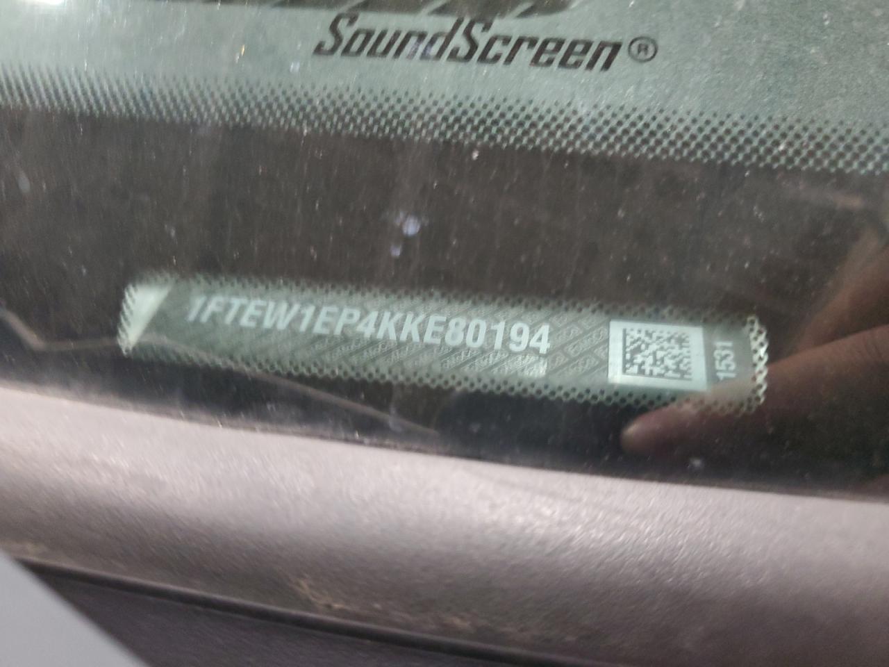 2019 Ford F150 Supercrew VIN: 1FTEW1EP4KKE80194 Lot: 80276155