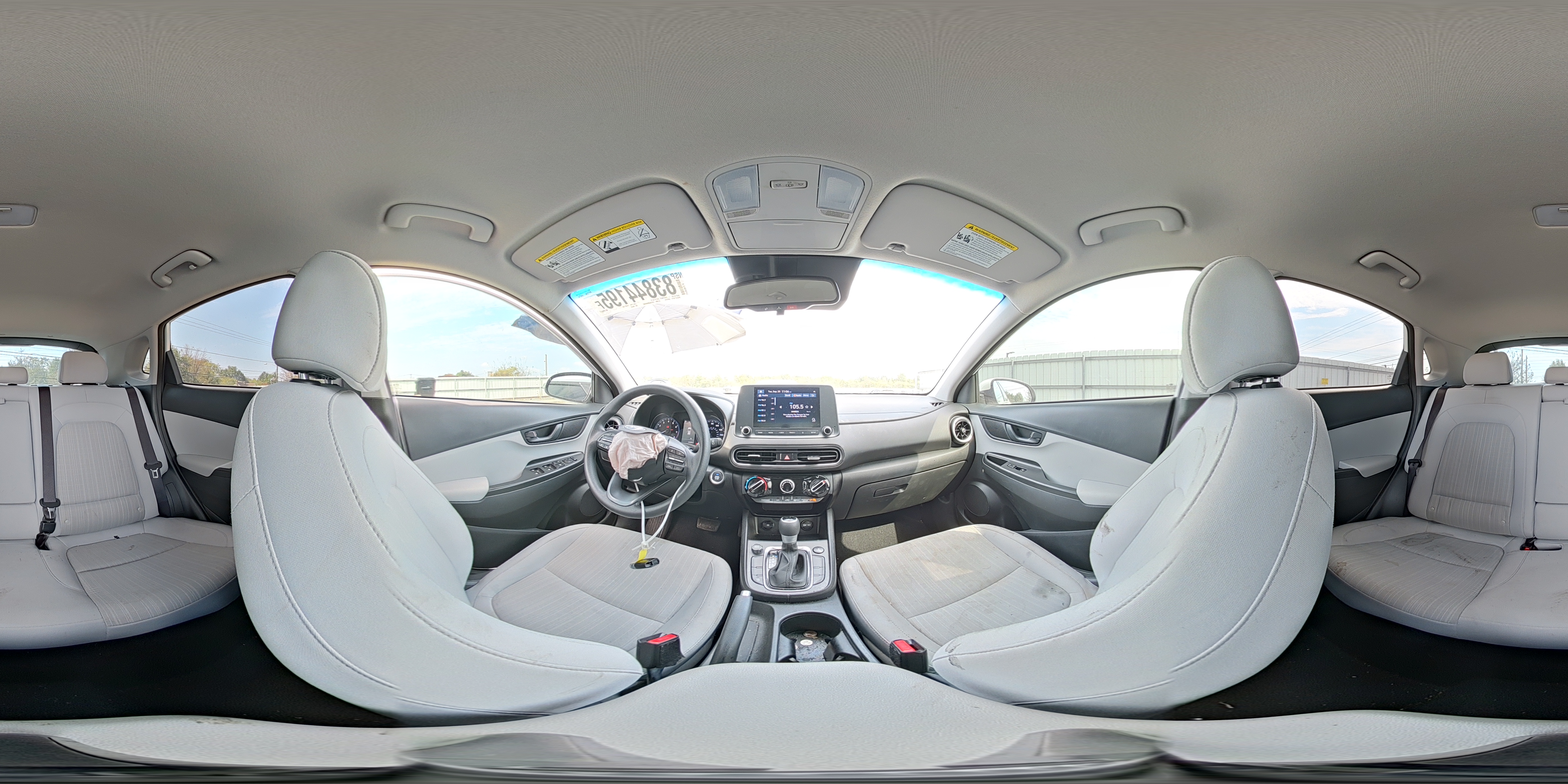 2023 Hyundai Kona Sel VIN: KM8K6CAB1PU965957 Lot: 83844195