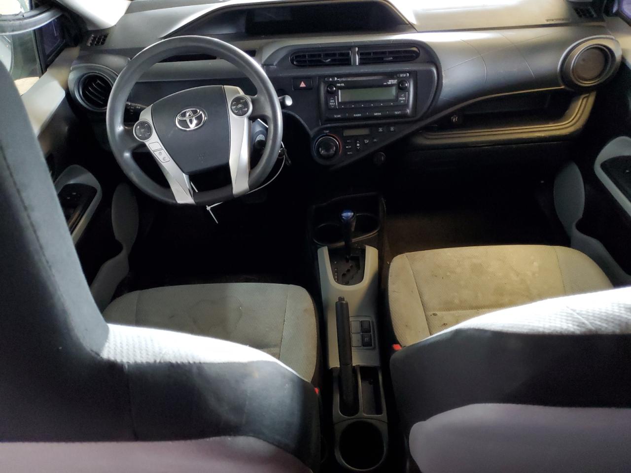 2012 Toyota Prius C VIN: JTDKDTB36C1525259 Lot: 81907575