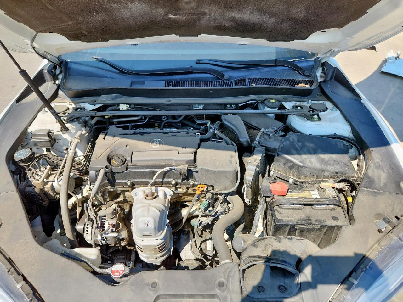 2018 Acura Tlx Tech VIN: 19UUB1F50JA001117 Lot: 80345675