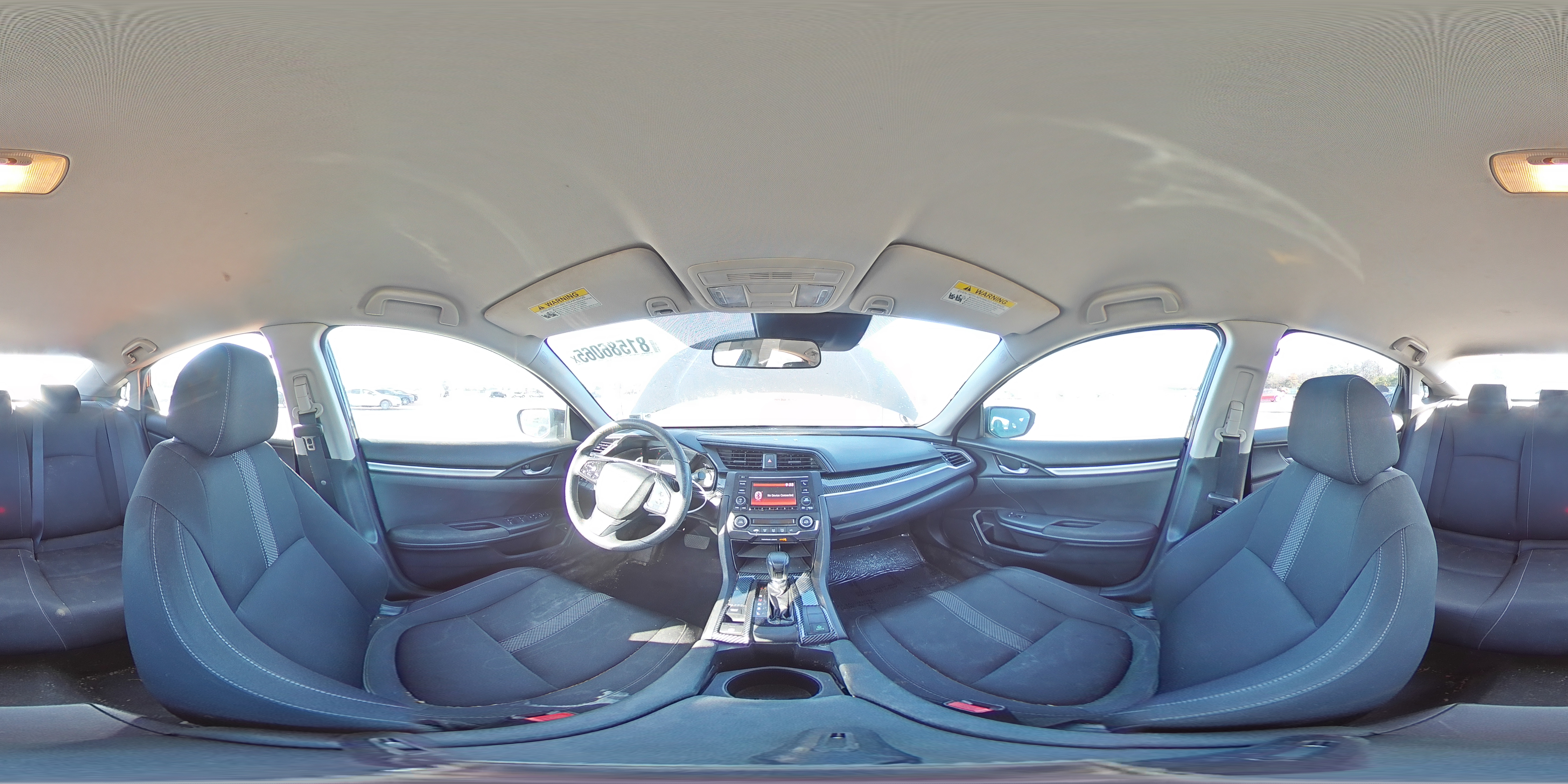 2019 Honda Civic Lx VIN: 2HGFC2F6XKH594833 Lot: 81586065