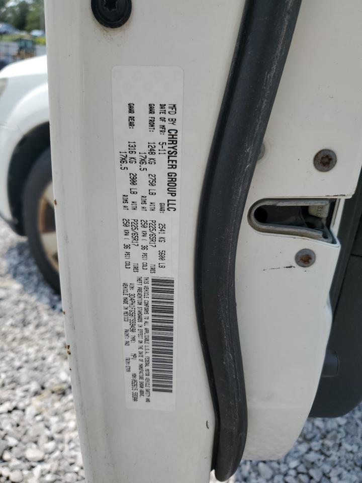 2011 Dodge Journey Mainstreet VIN: 3D4PH1FG5BT559490 Lot: 71992555