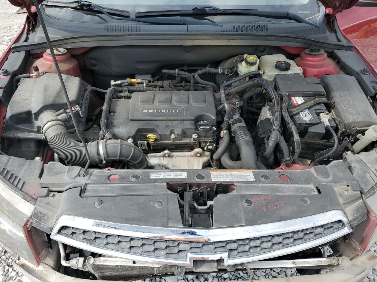 2014 Chevrolet Cruze Lt VIN: 1G1PC5SB9E7275505 Lot: 80292955