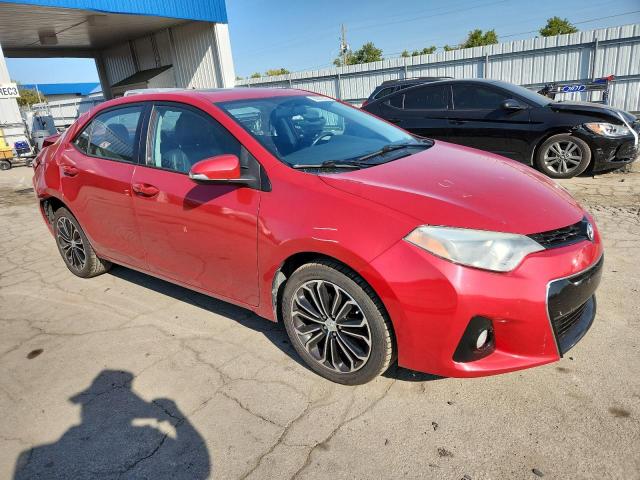  TOYOTA COROLLA 2016 Красный