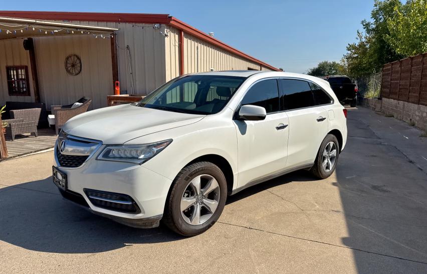 Паркетники ACURA MDX 2016 Белы