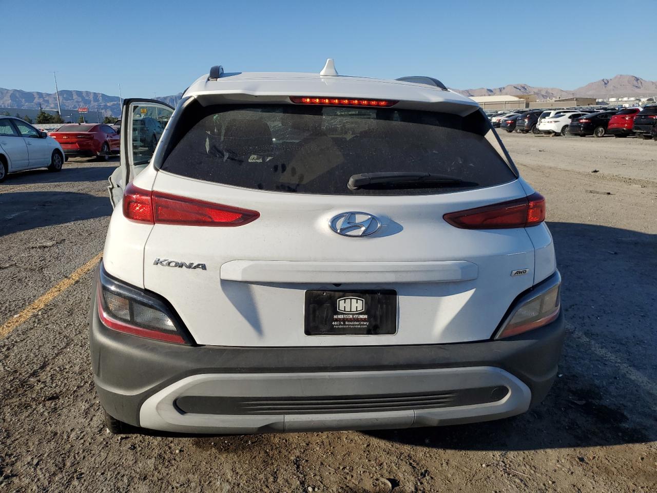 2022 Hyundai Kona Sel VIN: KM8K3CAB2NU916286 Lot: 83831325