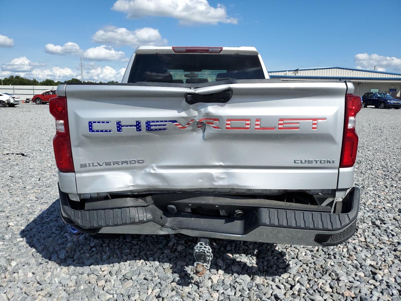 2022 Chevrolet Silverado Ltd K1500 Custom VIN: 1GCPYBEK0NZ237037 Lot: 81922375