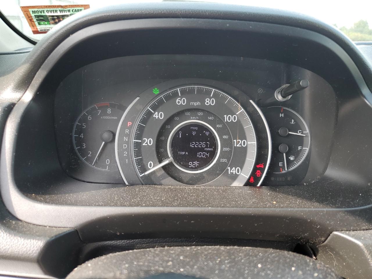 2012 Honda Cr-V Lx VIN: 2HKRM4H3XCH627457 Lot: 81129555