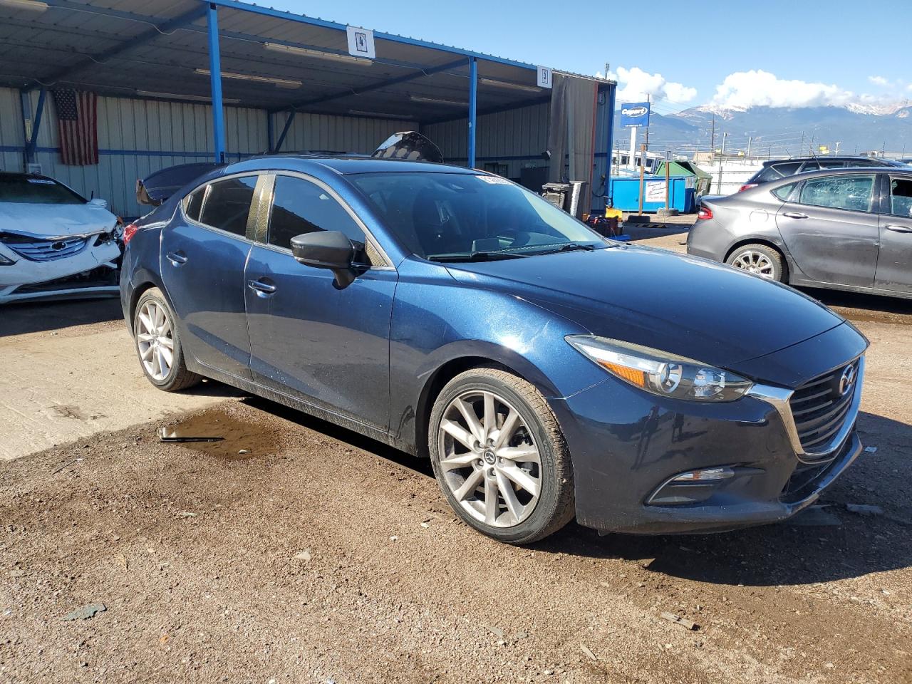 2017 Mazda 3 Touring VIN: JM1BN1V78H1110421 Lot: 81430805