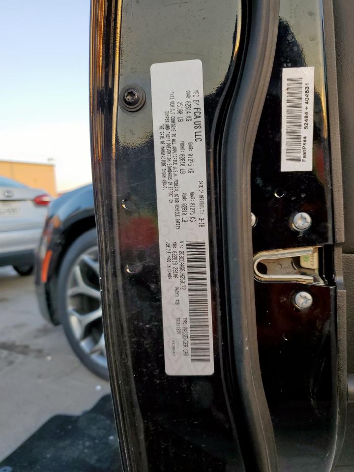 2018 Chrysler 300 Touring VIN: 2C3CCAAG6JH250172 Lot: 80281415