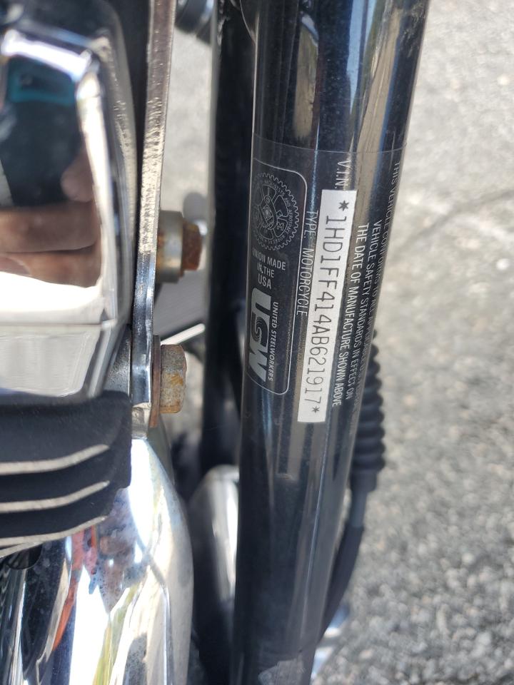 2010 Harley-Davidson Flhtc VIN: 1HD1FF414AB621917 Lot: 81758345