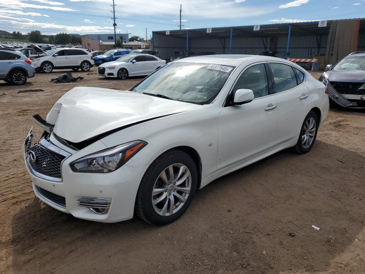 INFINITI Q70 2019. Lot# 80377545. VIN JN1BY1AR6KM585430. Photo 1