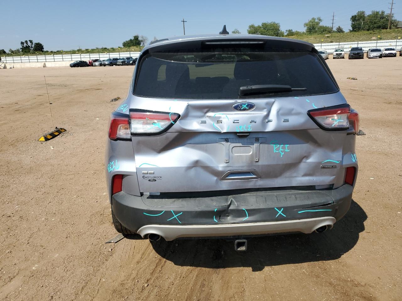 2022 Ford Escape Se VIN: 1FMCU9BZ3NUA41087 Lot: 71148495