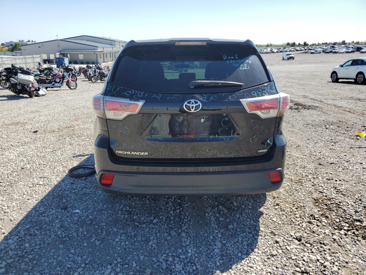 2016 Toyota Highlander Le VIN: 5TDBKRFH0GS350675 Lot: 72053545