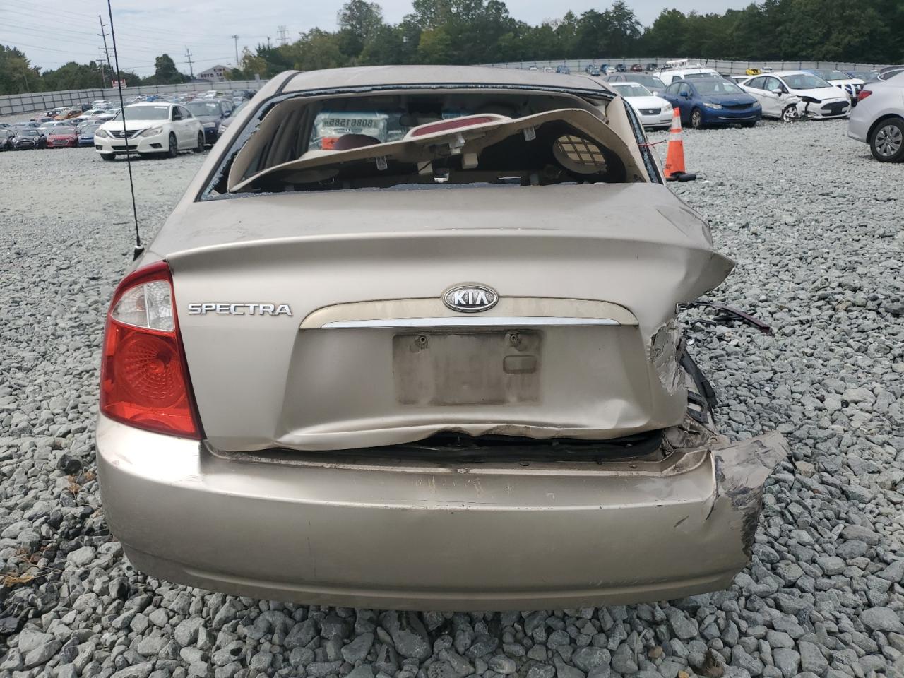 2006 Kia Spectra Lx VIN: KNAFE121065230959 Lot: 80861585