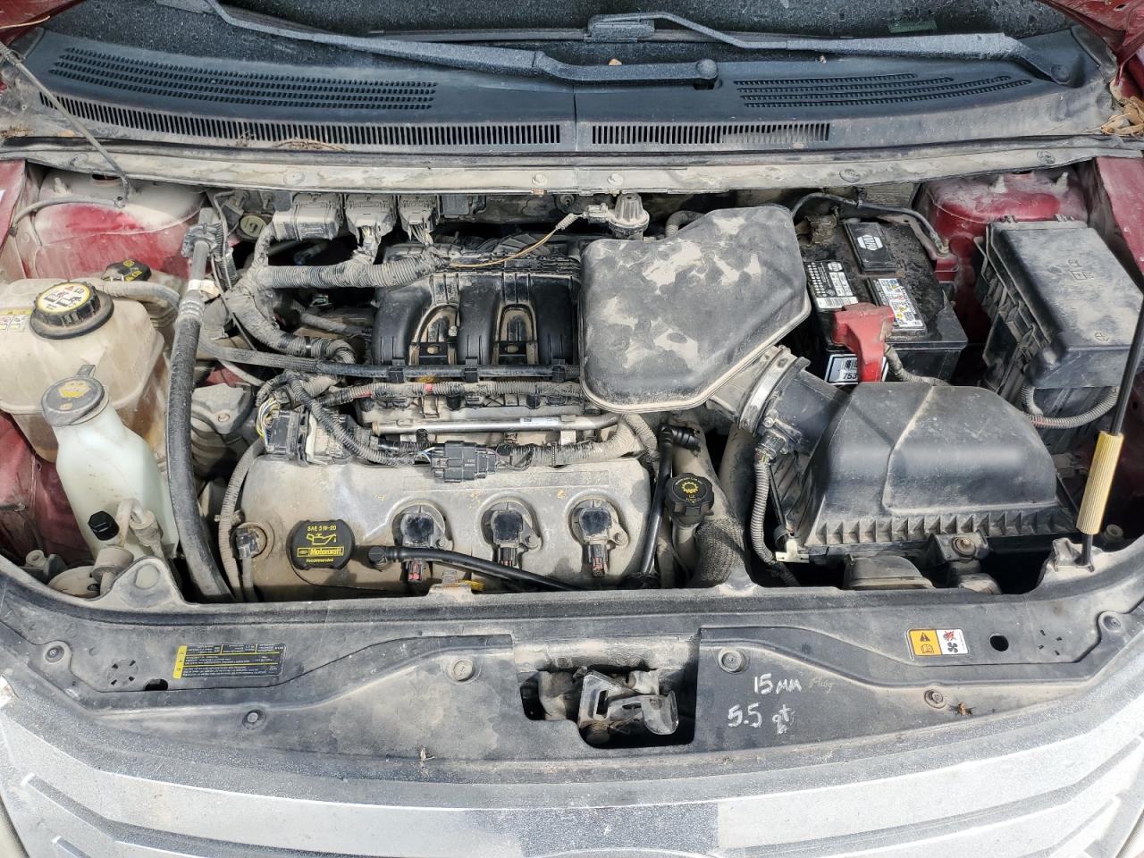 2008 Ford Edge Sel VIN: 2FMDK38C38BB34888 Lot: 80127585