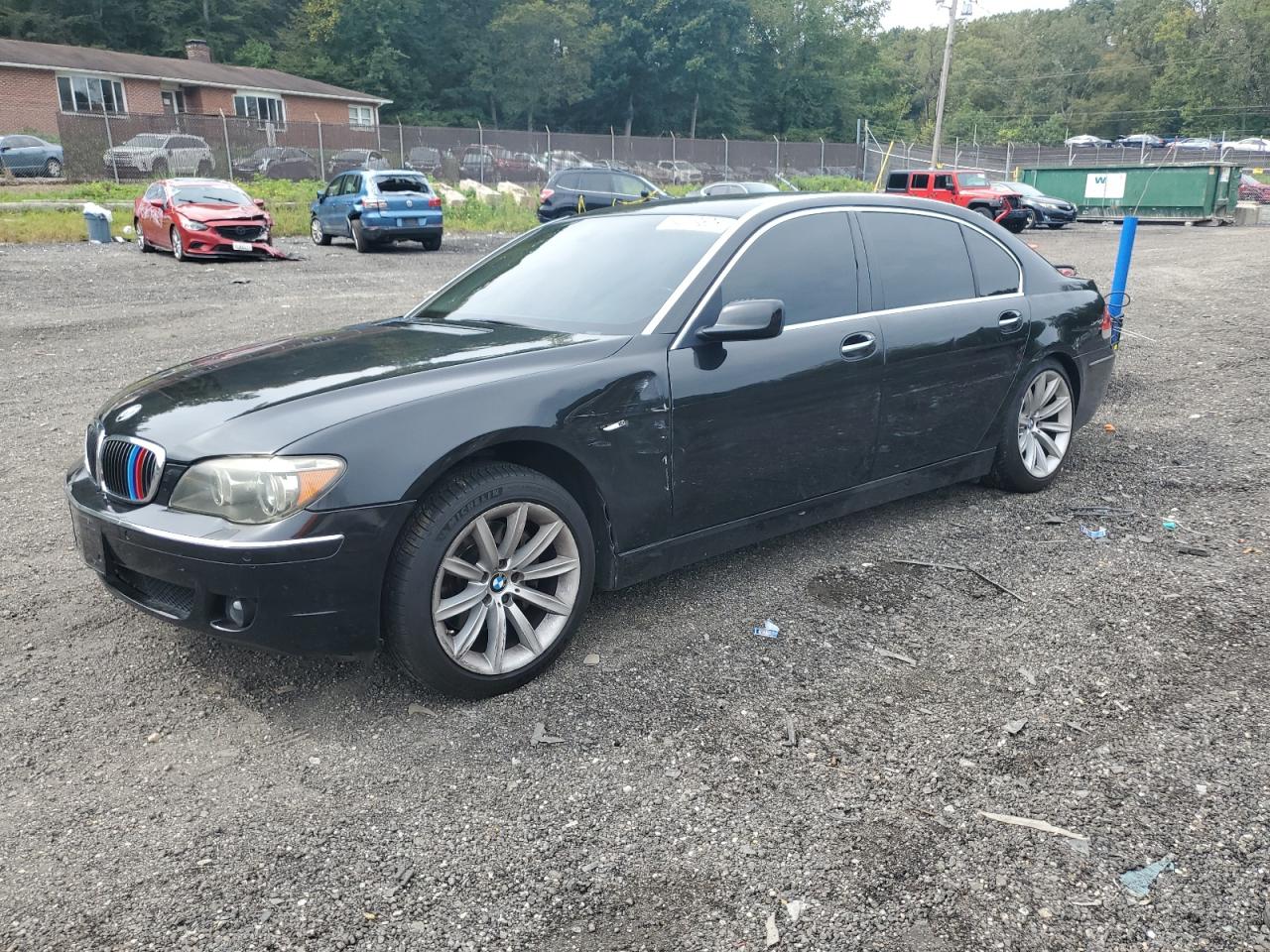 2007 BMW 750 VIN: WBAHN83567DT65308 Lot: 84219625
