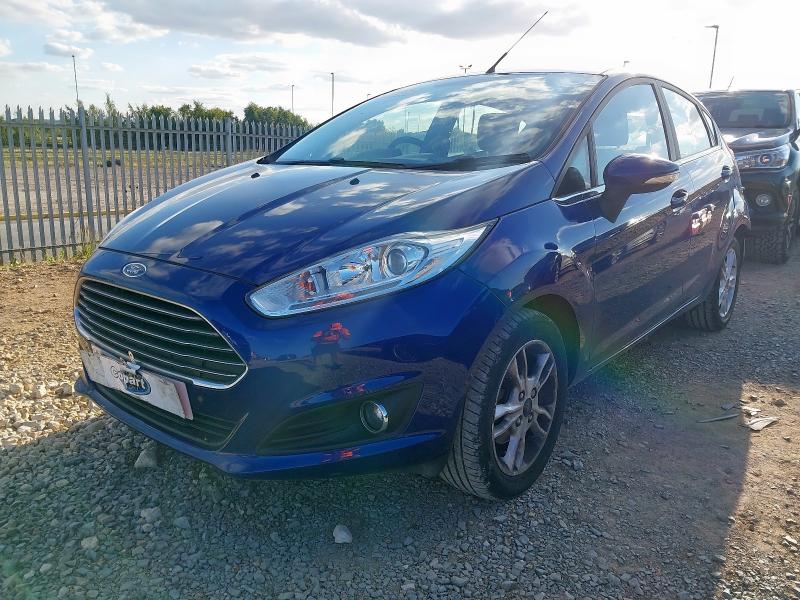 2016 FORD FIESTA 1.25 82 ZETEC 5DR for sale at Copart CORBY