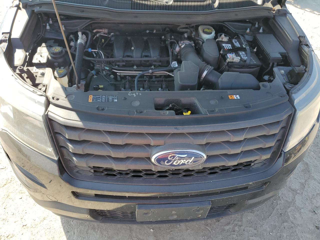 2016 Ford Explorer Police Interceptor VIN: 1FM5K8ARXGGA28011 Lot: 81121355