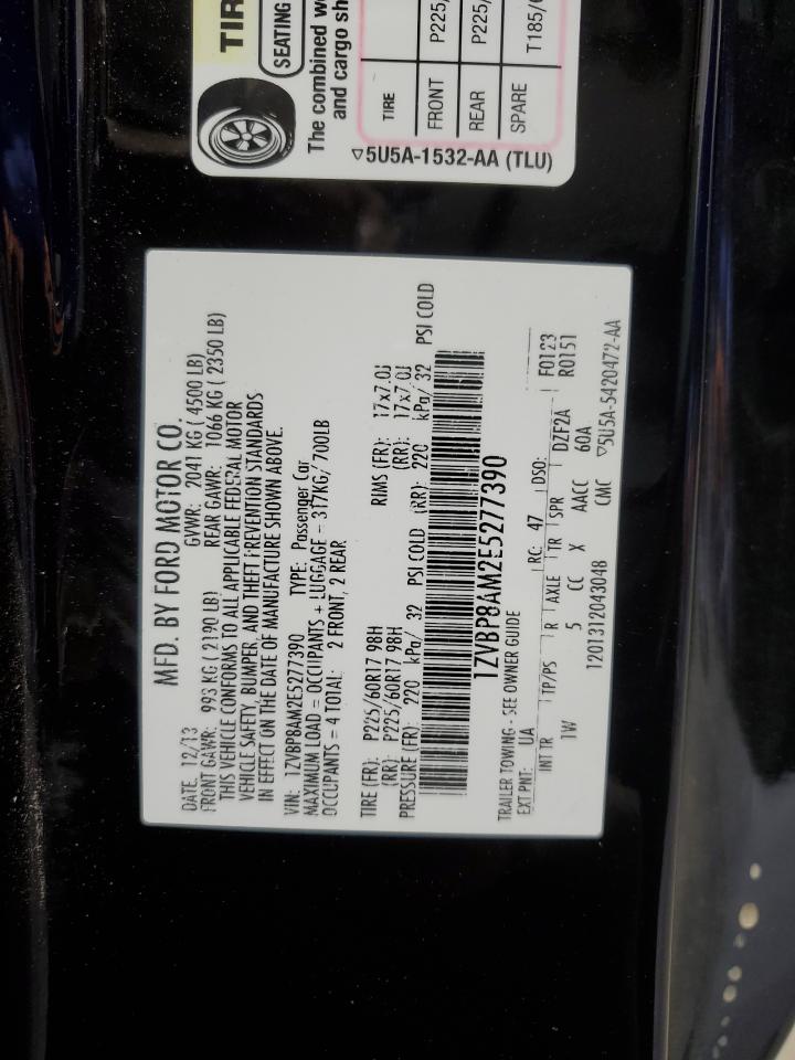 2014 Ford Mustang VIN: 1ZVBP8AM2E5277390 Lot: 71872205