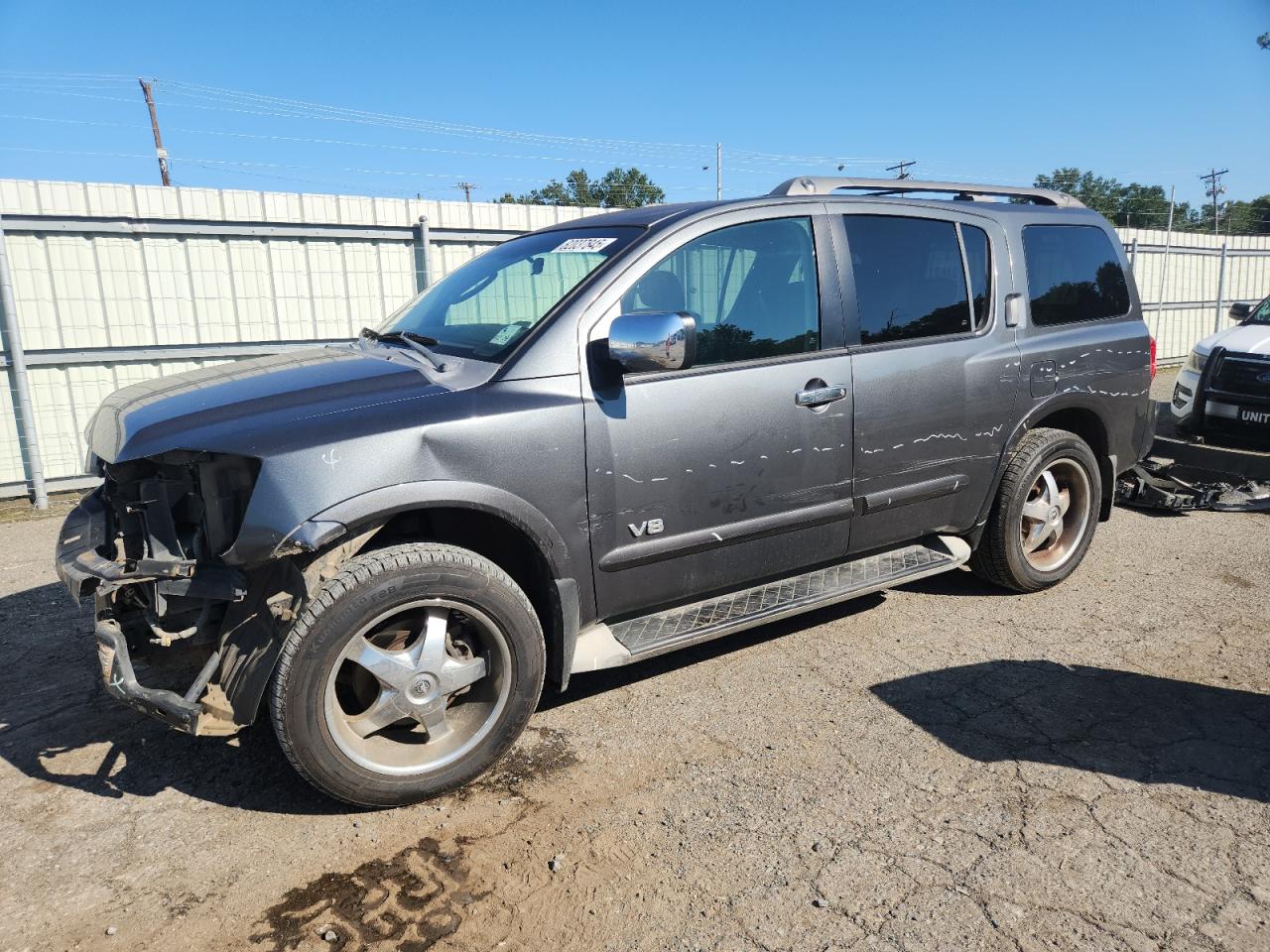 2009 Nissan Armada Se grey suv flexible 5N1BA08D69N614334 photo #1
