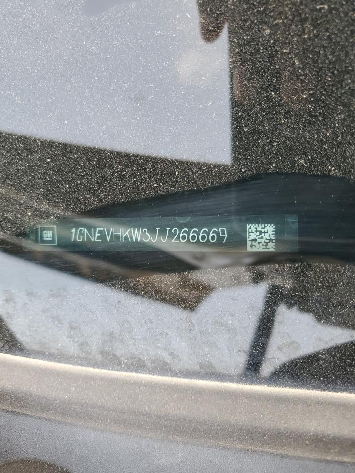 2018 Chevrolet Traverse Lt VIN: 1GNEVHKW3JJ266669 Lot: 71492225