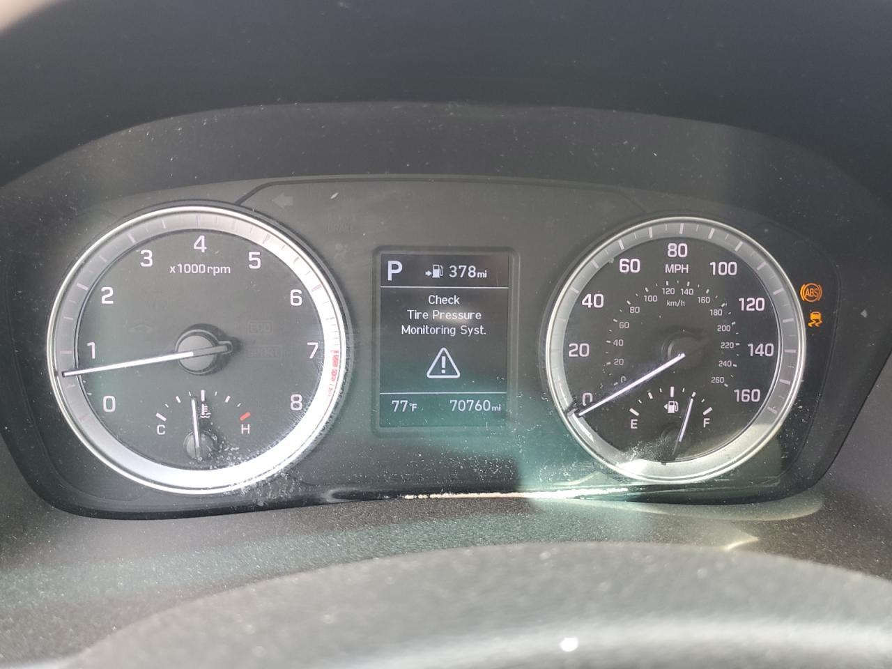 2018 Hyundai Sonata Eco VIN: 5NPE24AAXJH708372 Lot: 70682025