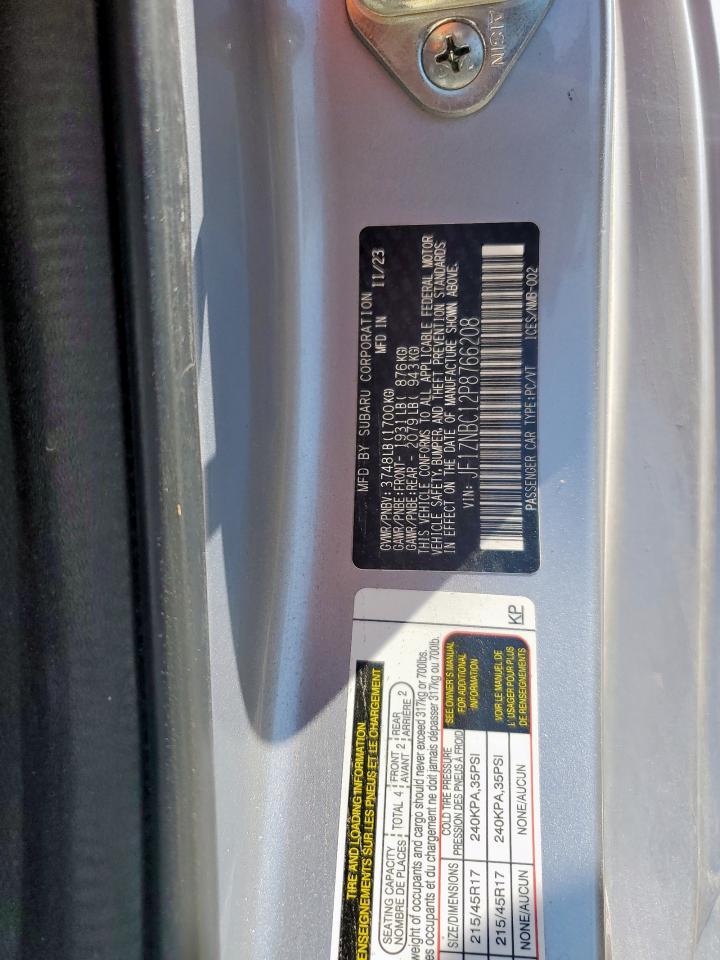 2023 Toyota Gr 86 VIN: JF1ZNBC12P8766208 Lot: 70580415