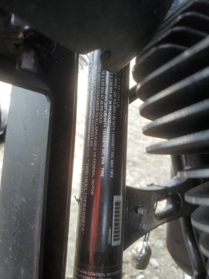 2015 Harley-Davidson Flhtkl Ultra Limited Low VIN: 1HD1KKL19FB608674 Lot: 84635755